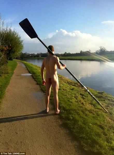 Cambridge University students bare their bottoms for controversial Best Bums contest